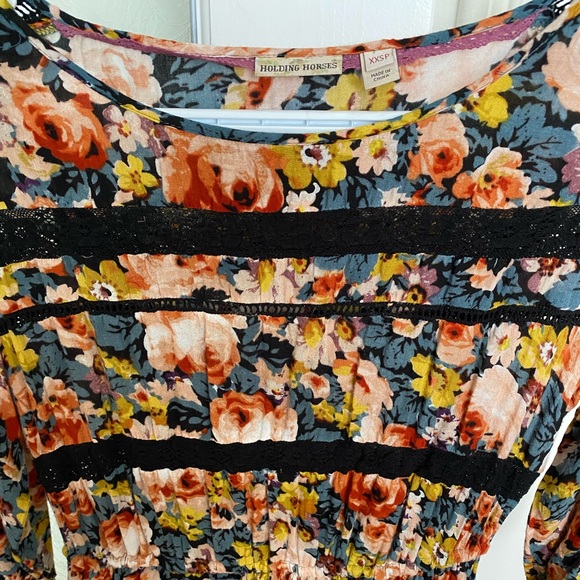 Anthropology Holding Horses Floral Dress - Picture 4 of 7